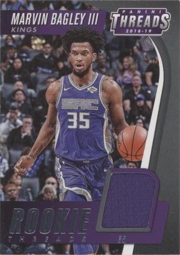 2018-19 Panini Threads - Marvin Bagley III #RT-MB