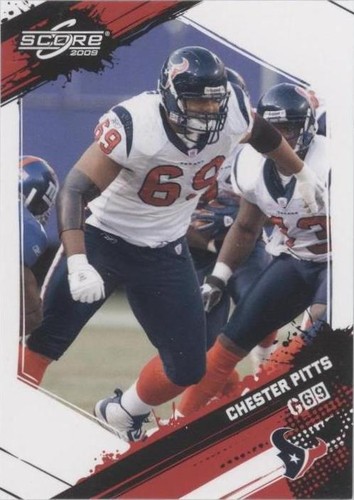 2009 Score Chester Pitts #114