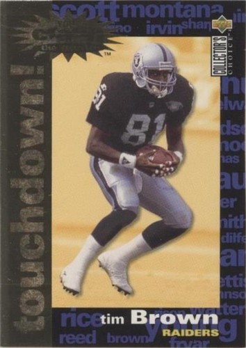 1995 Upper Deck Collector's Choice Tim Brown #C23