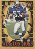 1996 Pacific Invincible Winston Moss #SM166