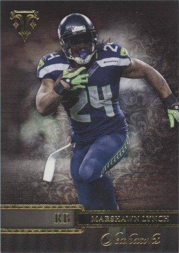 2014 Topps Triple Threads Marshawn Lynch #9