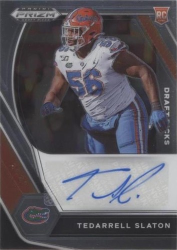 2021 Panini Prizm Draft Picks Tedarrell Slaton #DPA-TES