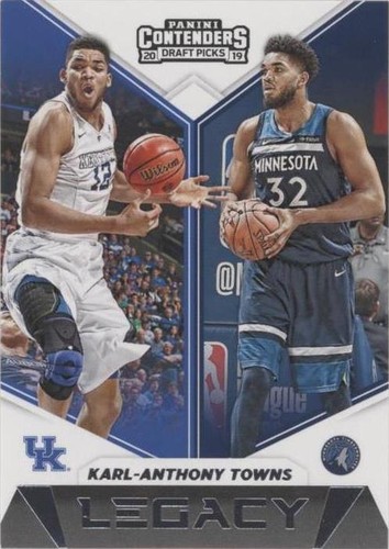 2019-20 Panini Contenders Draft Picks - Karl-Anthony Towns #10