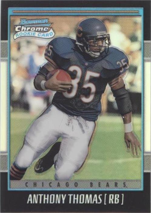 Bowman Chrome Anthony Thomas #155 2001