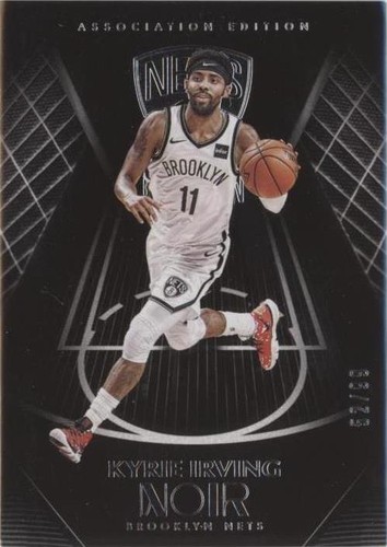 2019-20 Panini Noir - Kyrie Irving #65
