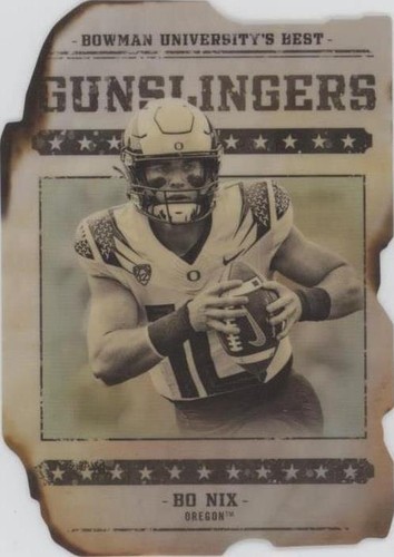 2022-23 Bowman's Best University Bo Nix #GB-8