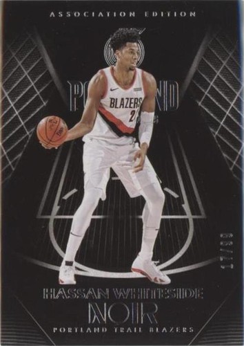 2019-20 Panini Noir - Hassan Whiteside #52