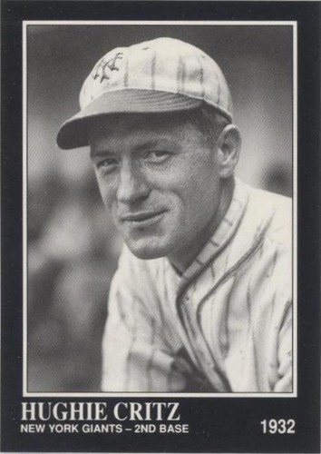 1991 The Sporting News Conlon Collection - Hughie Critz #290