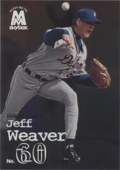 Skybox 1999 metal fundido - Jeff Weaver #120