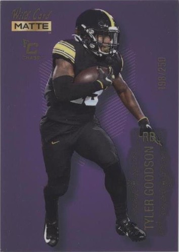 2022 Wild Card MATTE Tyler Goodson #MB-113