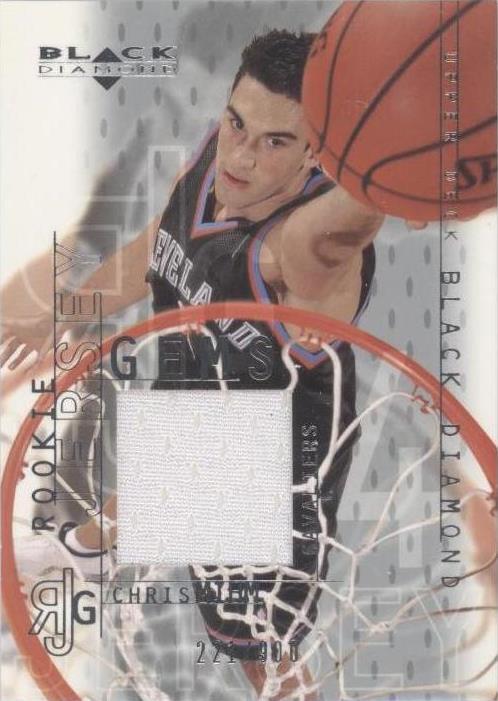 Diamante negro cubierta superior 2000-01 - Chris Mihm #128