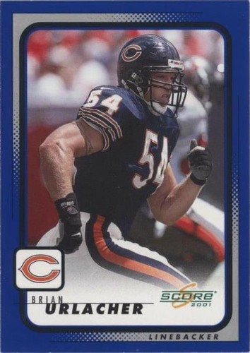2001 Score Brian Urlacher #35