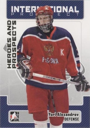 2006-07 In the Game Heroes and Prospects - Yuri Alexandrov #133