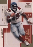 2003 Fleer Genuine Insider T.J. Duckett #96