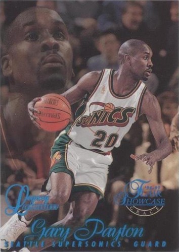 1996-97 Flair Showcase - Gary Payton #7