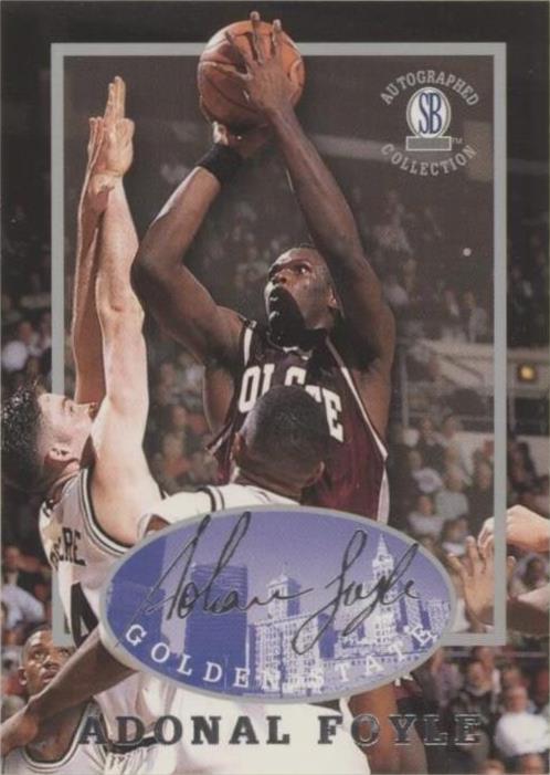 1997-98 Score Board Autographed Collection - Adonal Foyle #24