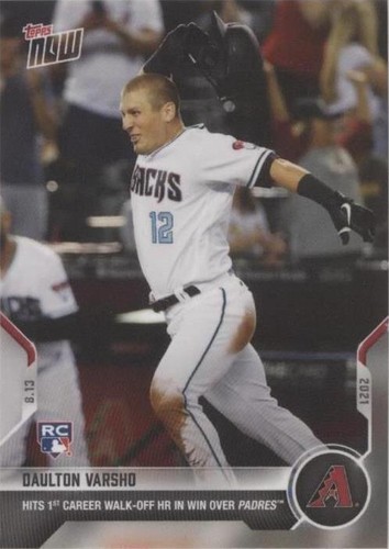 2021 Topps Now - Daulton Varsho #655
