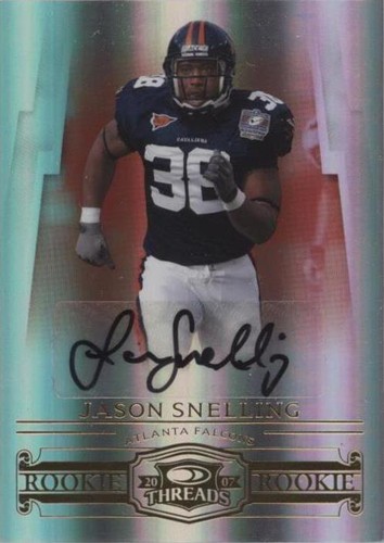 2007 Donruss Threads Jason Snelling #229