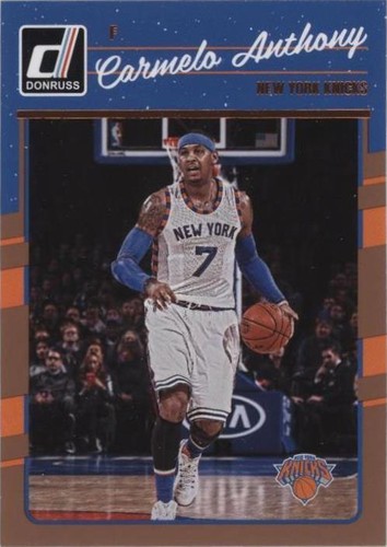2016-17 Panini Donruss - Carmelo Anthony #59