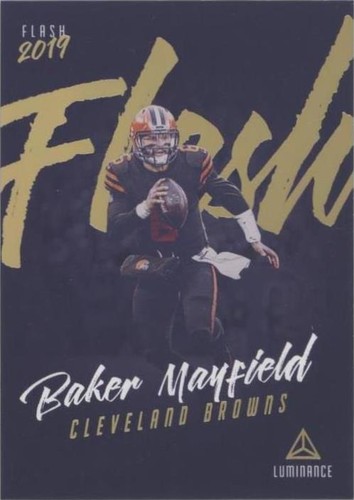 2019 Panini Luminance Baker Mayfield #F1
