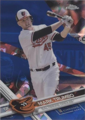 2017 Topps Chrome Sapphire Edition - Mark Trumbo #616