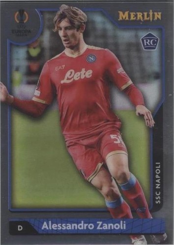 2021-22 Topps Merlin Collection Chrome UCL Alessandro Zanoli #2