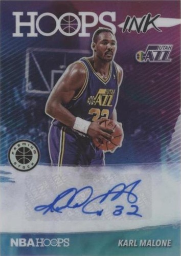 2019-20 Panini NBA Hoops Premium Stock - Karl Malone #HI-KML