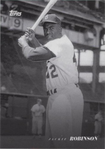 2022 Topps Black & White - Jackie Robinson #25