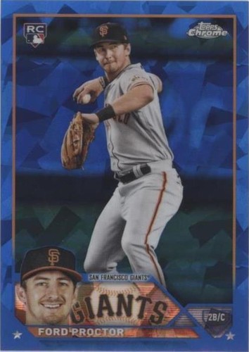 2023 Topps Chrome Sapphire Edition - Ford Proctor #472
