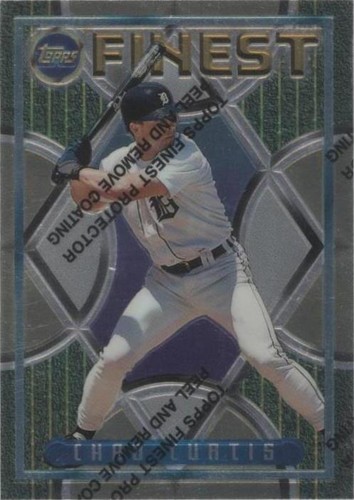 1995 Topps Finest - Chad Curtis #263