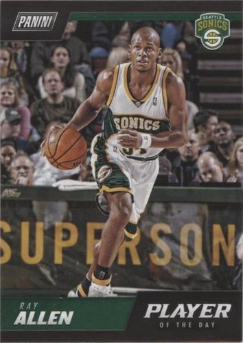 2018-19 Panini Player of the Day - Ray Allen #LEG7