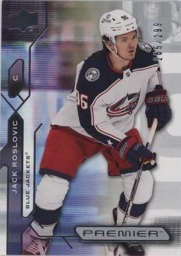 2021-22 Upper Deck Premier - Jack Roslovic #55