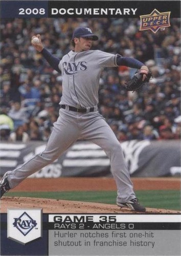2008 Upper Deck Documentary - James Shields #1165