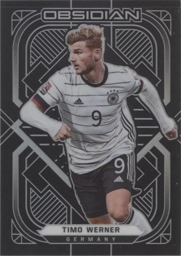 Panini Obsidian ドイツ代表 ティモ・ヴェルナー 直筆サインカード Panini Obsidian ドイツ代表 ティモ・ヴェルナー 直筆サイン