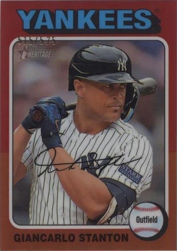 2024 Topps Heritage - Giancarlo Stanton #33