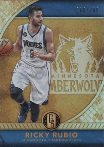 2016-17 Panini Gold Standard - Ricky Rubio #125