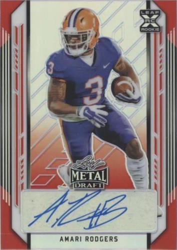 2021 Leaf Metal Draft Amari Rodgers #BA-AR1