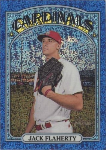 2021 Topps Heritage - Jack Flaherty #454