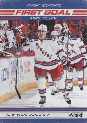 2012-13 Score - Chris Kreider #FG5