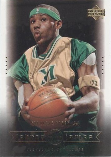 2003 Upper Deck ROOKIE Exclusives LeBron James PSA 9 MINT #1
