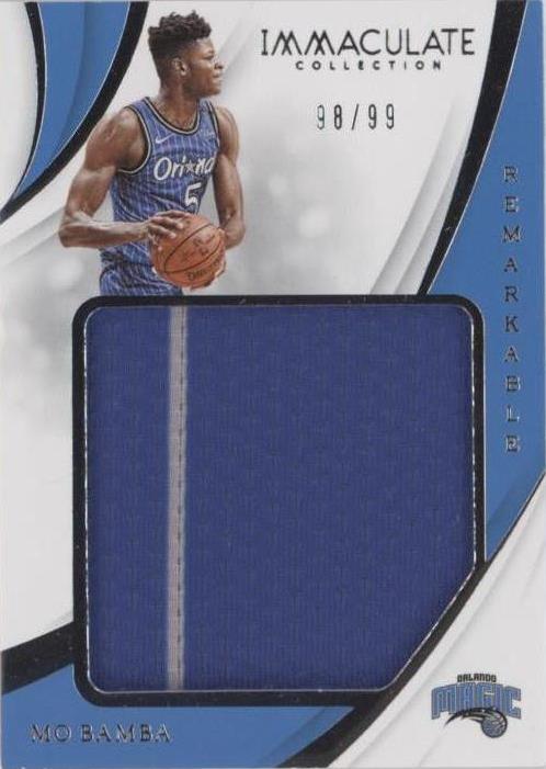 2018-19 Panini Immaculate Collection - Mo Bamba #RJ-MBB
