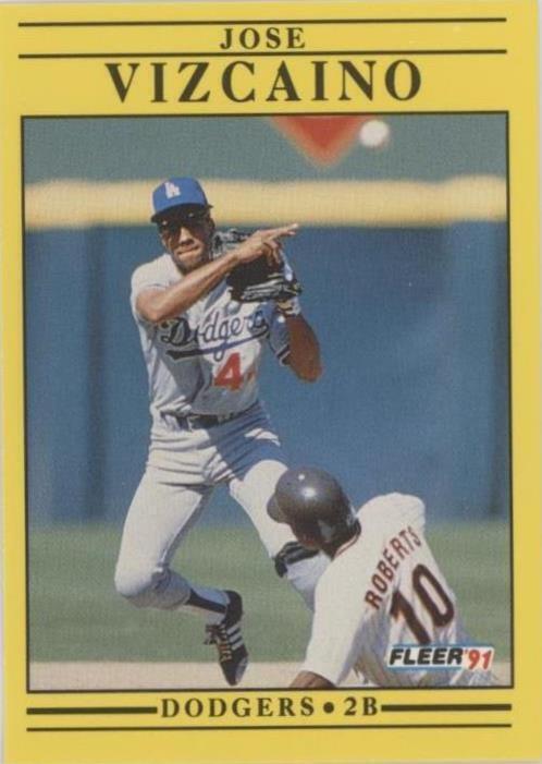 Fleer 1991 - José Vizcaíno #223