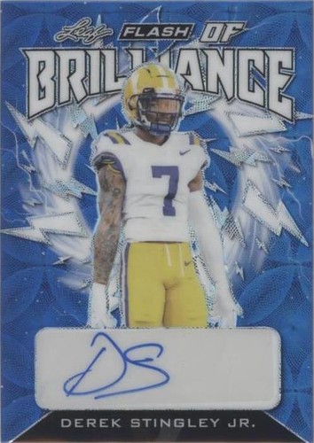2022 Leaf Flash Derek Stingley Jr. #FB-DS1