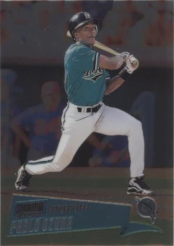 2000 Topps Stadium Club Chrome - Pablo Ozuna #206
