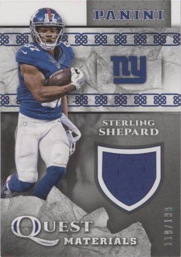 2017 Panini Sterling Shepard #QM-SS