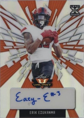 2022 Leaf Valiant Erik Ezukanma #BA-EE2