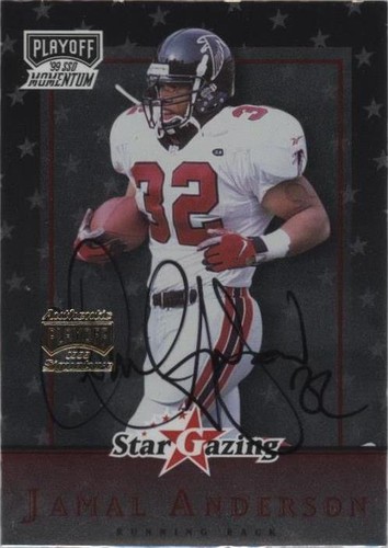 1999 Playoff Momentum SSD Jamal Anderson #SG 8