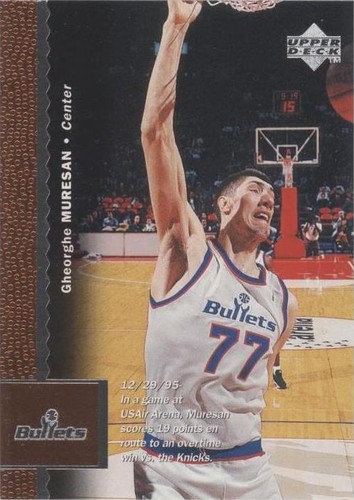 1996-97 Upper Deck - Gheorghe Muresan #134