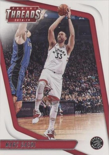 2018-19 Panini Threads - Marc Gasol #25