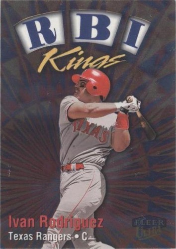 1999 Fleer Ultra - Ivan Rodriguez #3 RK